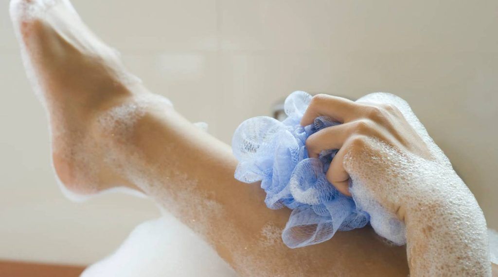 Desinfectar esponja de bano o ducha