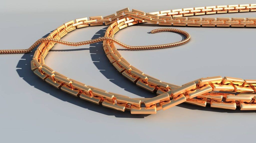 Limpiar cadena de oro