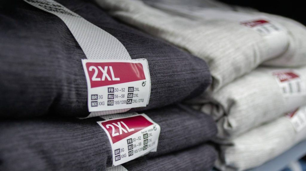 Quitar la pegatina de una camiseta