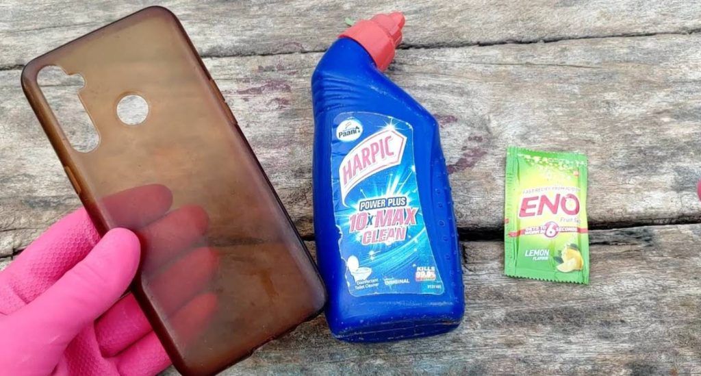 Limpiar funda de movil
