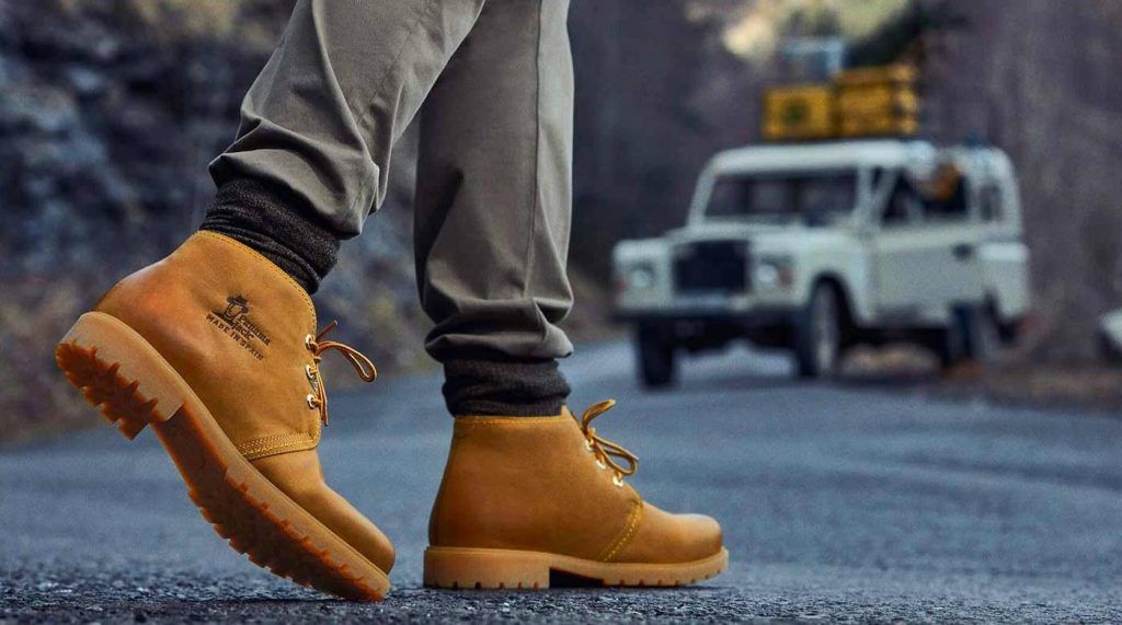 Limpiar botas Panama Jack