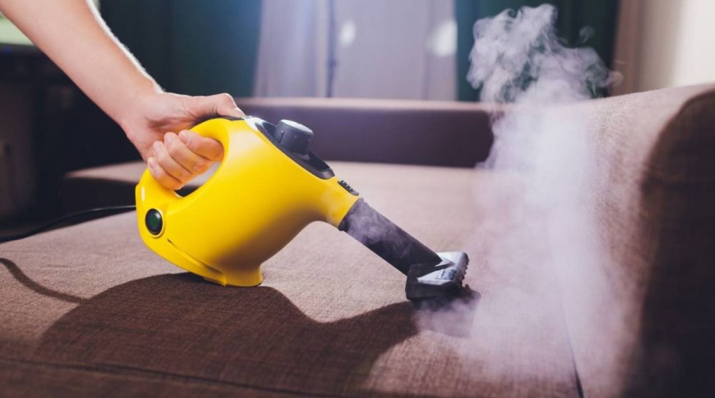 Vaporeta limpieza sofa