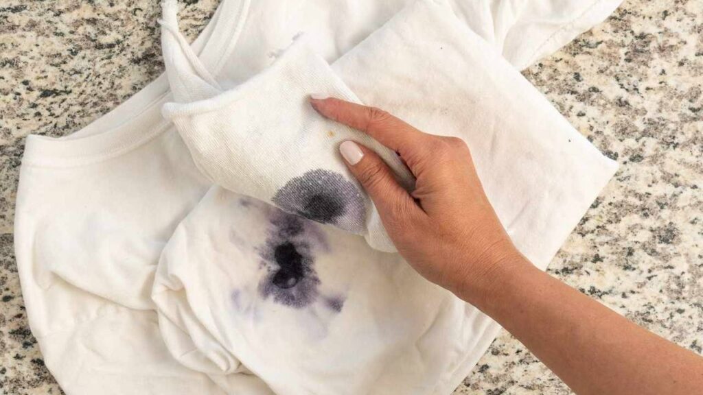 quitar tinta de calamar de la ropa