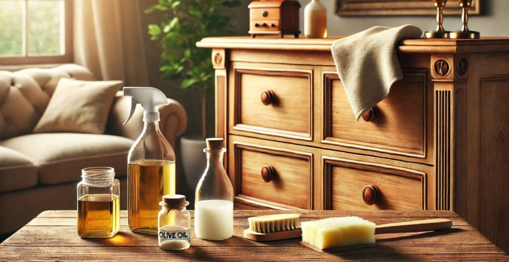 Trucos caseros para limpiar muebles de madera